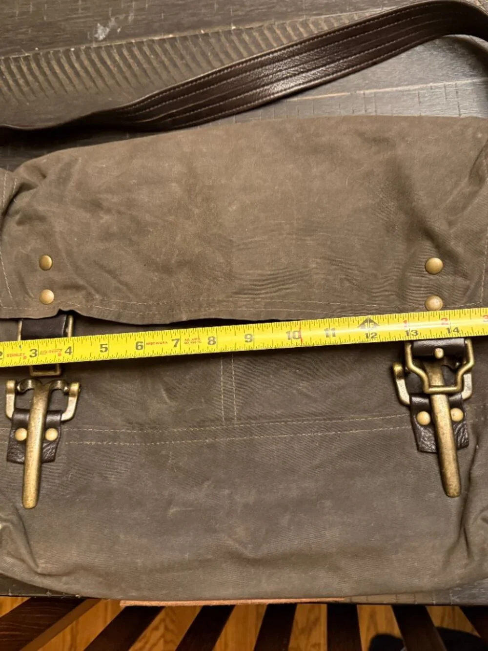 Vintage Rough & Tumble Messenger - Picture 10 of 14